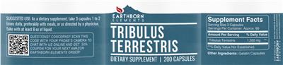 Tribulus Terrestris label
