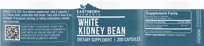 White Kidney Bean label