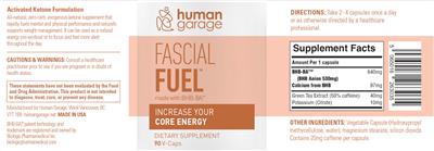 Facial Fuel label