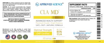 CLA MD label