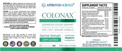 Colonax label