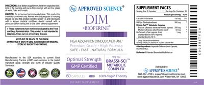 DIM +BioPerine label