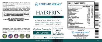 Hairprin label