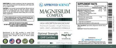 Magnesium Complex label