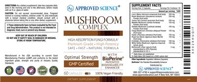 Mushroom Complex label