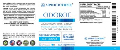 Odorol label