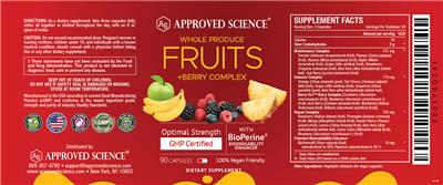 Whole Produce Fruits +Berry Complex label
