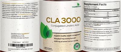 CLA 3000 label