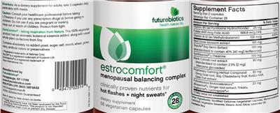 EstroComfort label