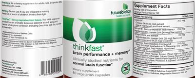 ThinkFast label