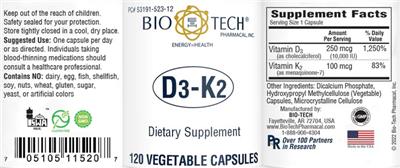 D3-K2 label
