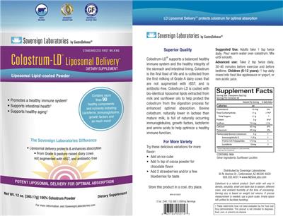 Colostrum-LD label