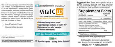 Vital C LD label