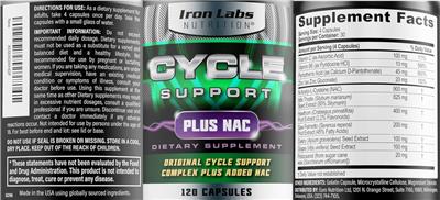Cycle Support label