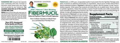 Fibermucil label