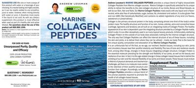Marine Collagen Peptides label