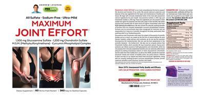 Maximum Joint Effort label