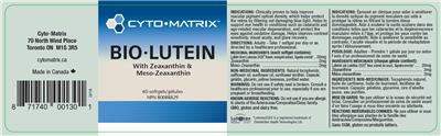 Bio-Lutein label