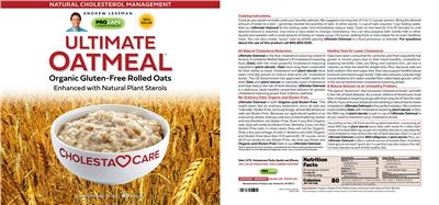 Ultimate Oatmeal label