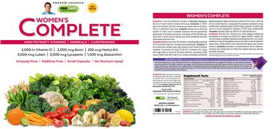 Women's Complete label