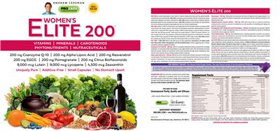 Women's Elite 200 label