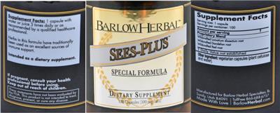 SEES-Plus 500 mg label