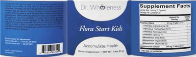 Flora Start Kids label