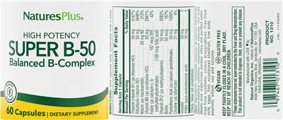 Super B-50 label