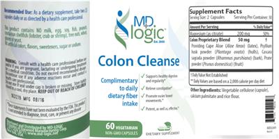 Colon Cleanse label