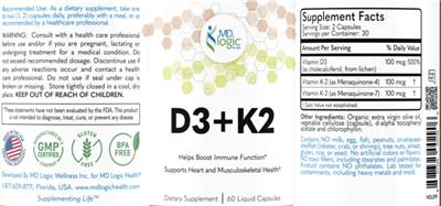 D3+K2 label