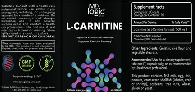 L-Carnitine label