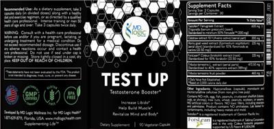 Test-Up label