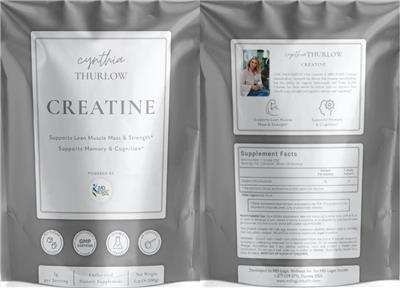 Creatine 3g Unflavored label