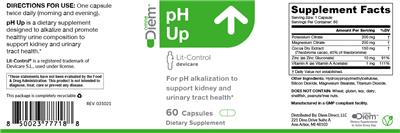 Lit-Control Devicare pH Up label