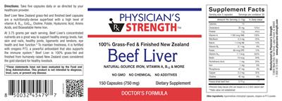 Beef Liver label