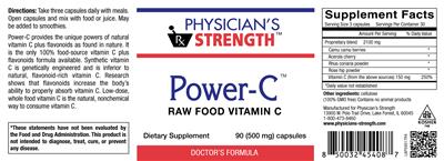 Power-C label