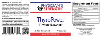 ThyroPower label