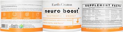 Neuro Boost+ Tropical Flavor label