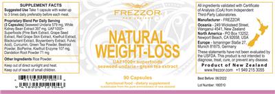 Natural Weight-Loss label
