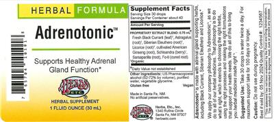 Adrenotonic label