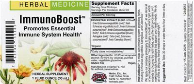 ImmunoBoost label