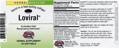 Loviral label