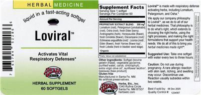 Loviral label