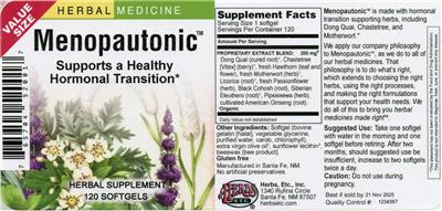 Menopautonic label