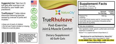 TrueRhuleave label