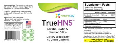 TrueHNS label