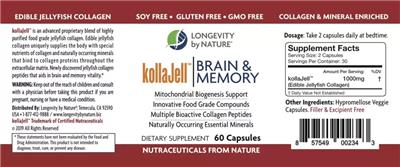 kollaJell Brain & Memory label