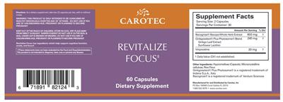 Revitalize Focus label