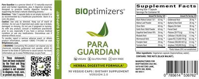 Para Guardian label