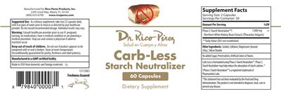 Carb-Less label